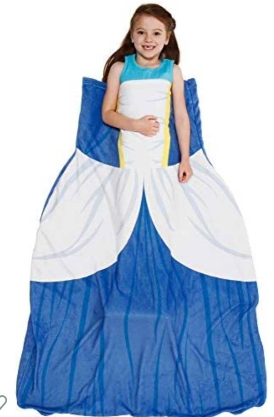 Silver Lilly Princess Dress Blanket/Sleeping Bag
